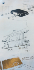 einbauanleitung / installation instructions Fiat 1100 R Millecento