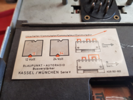 Blaupunkt München / Kassel Bus radio versterker gedeelte