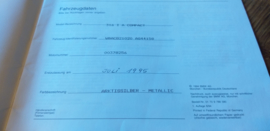Serviceheft  onderhoudsboekje BMW 316i A compact