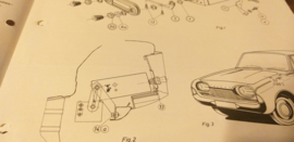 Einbauanleitung Ford Taunus 17 M 1963 Blaupunkt autoradio