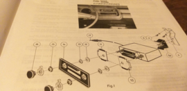 Einbauanleitung Ford  Consul Granada 1972 Blaupunkt autoradio