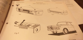 Einbauanleitung BMW 1500 / 1800 / 1800 T.I. 1964 Blaupunkt autoradio