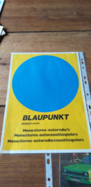 Blaupunkt 1972 folder/prijslijst (ned) juni