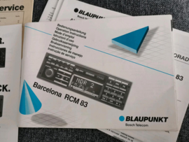Barcelona RCM 83 Original Bedienungsanleitung Blaupunkt autoradio