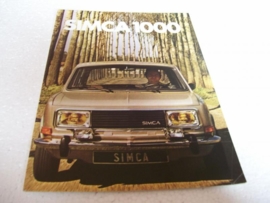 Autofolder Simca 1000