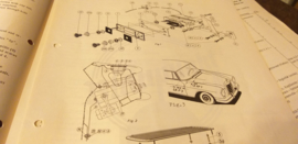 Einbauanleitung Mercedes  190 D c 1961 Blaupunkt autoradio