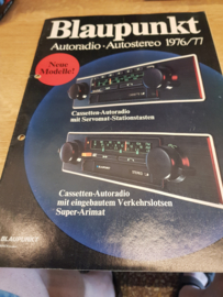 Blaupunkt 1976 / 77 autoradio folder