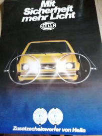 poster Hella autoradio dealer mancave Arbeitsplatz