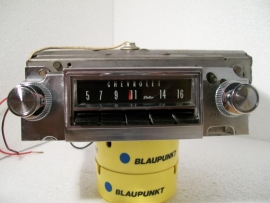 Chevrolet Delco radio no.986545 OEM Delco AM radio for 1966 Chevy Impala, Caprice, Belair and Biscayne models