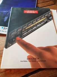 Becker autoradio folder o.a. Becker mexico diversity 830