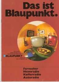 Blaupunkt 1969 folder (das ist Blaupunkt)