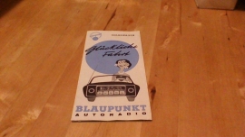 Blaupunkt 1960 /61 autoradio speciaal voor volkswagen 
