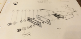 Einbauanleitung Opel Kadett  1966 Blaupunkt autoradio
