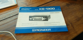Pioneer KE-1300 Owner's Manuel