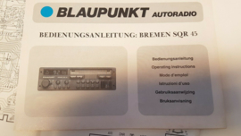 Bremen SQR 45 BLAUPUNKT bedienungsanleitung 