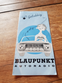 Blaupunkt 1959 autoradio Folder