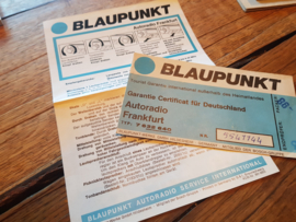 Frankfurt 7631 640 Blaupunkt gebruiksaanwijzing manual betriebsanleitung