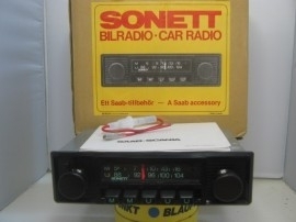 Zeldzaam NOS radio voor Saab Sonett (sold)