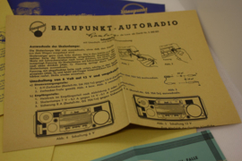 Hamburg bedienungsanleitung manual autoradio Blaupunkt 50er jaren