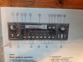 Heidelberg SM21 gebruiksaanwijzing Blaupunkt autoradio