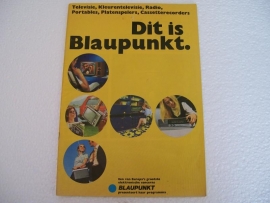 Blaupunkt 1970 folder ( dit is Blaupunkt )