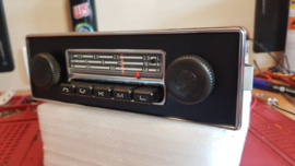 metalen frontje voor o.a Blaupunkt/Grundig met de 5 druktoetsen