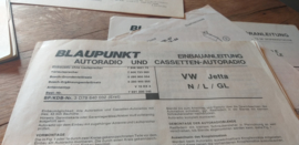 Einbauanleitung VW Jetta Blaupunkt autoradio