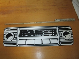 Groot repro Blaupunkt autoradio reclame bord