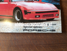 Porsche 930 turbo Prospekt Blaupunkt radio  / Brochure  / folder