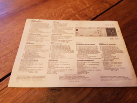 Bremen SQR 46 bedienungsanleitung manual gebruiksaanwijzing Blaupunkt radio