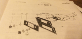 Einbauanleitung Ford  Mustang Cougar 1971 Blaupunkt autoradio