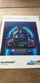 Blaupunkt 1990 Folder / poster (VW autoplus)