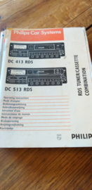 DC 413 / 513 gebruiksaanwijzing manual Philips  autoradio
