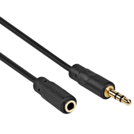 Audio Jack 3.5mm verlengkabel 1,5 Meter