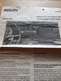 Philips radio einbausatz VW Käfer