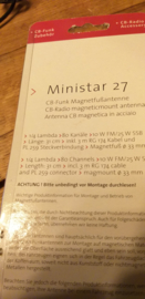 Albrecht 65260 MiniStar 27 Cb-funk Magnetantenne