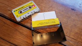 Blaupunkt cassette  C-60 (geel)