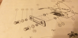 Einbauanleitung Ford Taunus 12 M 1963 Blaupunkt autoradio