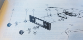 Einbauanleitung Opel Manta 1970 Blaupunkt autoradio