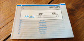 AP 262 gebruiksaanwijzing manual Philips