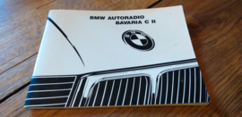 Bavaria C  II Original BMW Autoradio Betriebsanleitung manual gebruiksaanwijzing