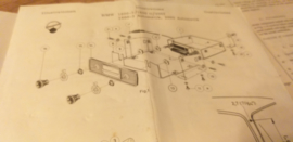 Einbauanleitung BMW 1600-2 / 2002 / 1600 ti 1969 Blaupunkt autoradio