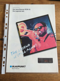 Blaupunkt 1993 Der neue Bremen RCM 43 (duits)