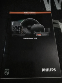Philips 1992 car hifi  Gesamtprogramm folder