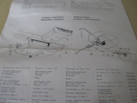 Gebruiksaanwijzing / inbouwschema Autovox Rm 312 / 314