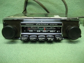 Becker verticaal auto radio o.a. Ferrari,  pantera, Marcos