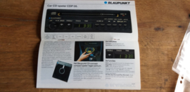 Blaupunkt 1987 folder o.a. Car CD speler CDP 05