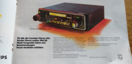 Philips 1975 autoradio folder : Philips im Auto