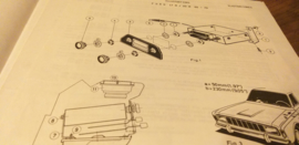 Einbauanleitung Ford 17 M / 20 M 1968 - 1970 Blaupunkt autoradio