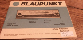 Colmar Blaupunkt autoradio gebruiksaanwijzing